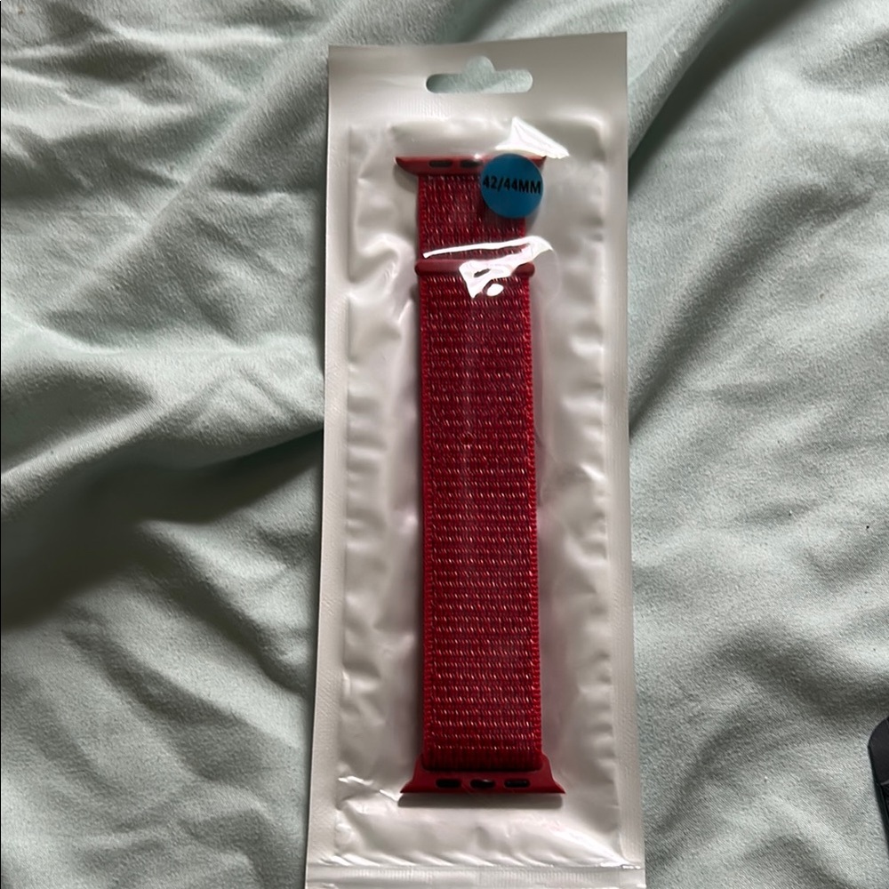 Red Nylon Watch Band for Smartwatch